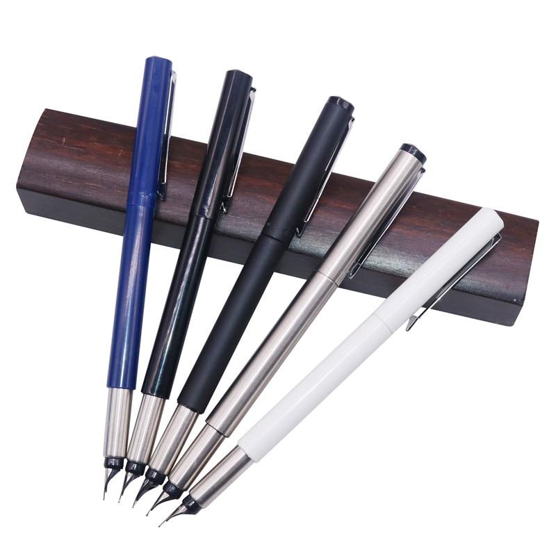 1 pcs 0.5mm Fountain Pen Quality Brand Promotional Gift Pen 0.5mm Nib Office School Pens Pencils Writing Supplies