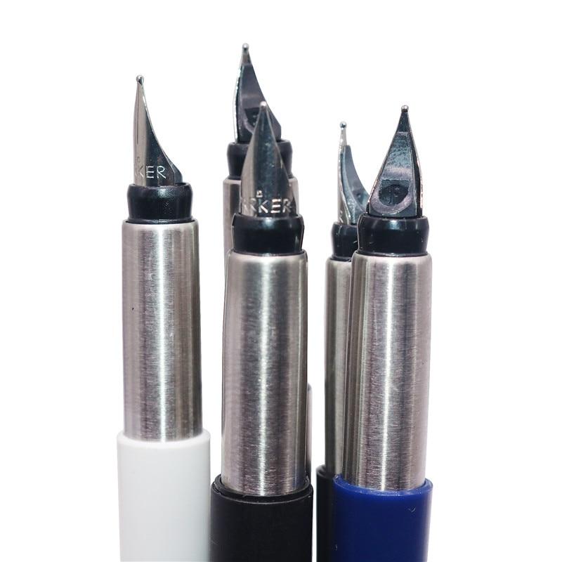 1 pcs 0.5mm Fountain Pen Quality Brand Promotional Gift Pen 0.5mm Nib Office School Pens Pencils Writing Supplies