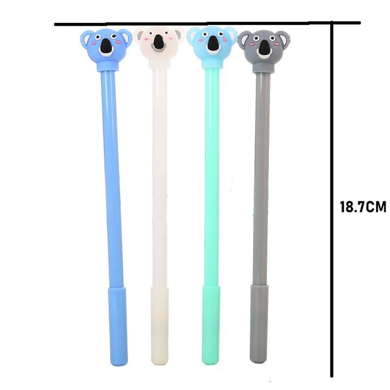 Cartoon Animal 0.5mm Black Koala Creative Gel Pens Office School Student Supplies Pen Girls Boys Pencil Writing Pen Kid Gift