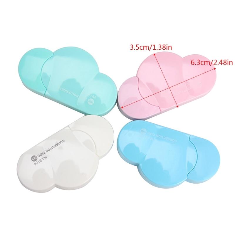 5m Cloud Mini Correction Tape Sweet White Out Stationery School Office Supply