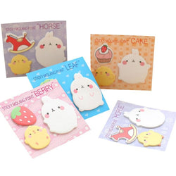 Memo Pad Sticky Notes Cartoon Animal Bookmark Stationery Label Stickers School Supplies Notepad escolar