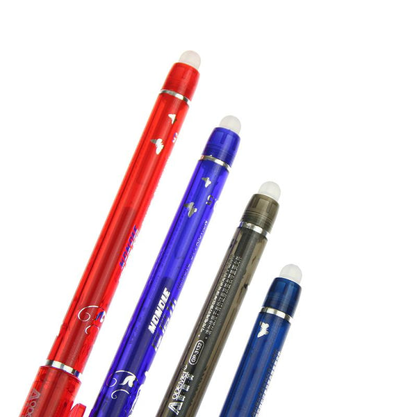20 Pcs/lot Magic Erasable Pen Refills Rod 0.5mm Office Gel Pen Washable Handle Blue Black Red Ink Pen School Writing Stationery