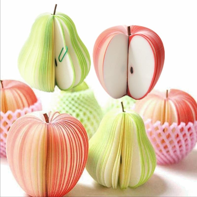 DIY fruit Sticky notes Memo pads kawaii Sticker Post Bookmark Marker Memo Sticker Paper