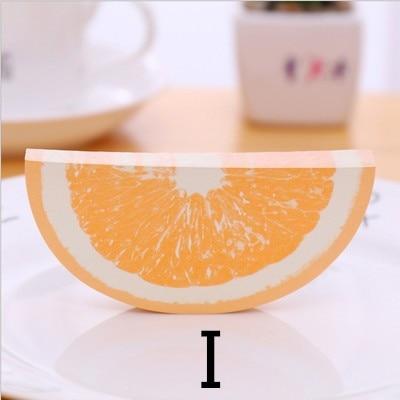 DIY fruit Sticky notes Memo pads kawaii Sticker Post Bookmark Marker Memo Sticker Paper