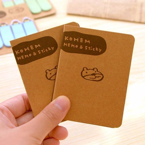 New Cute Animal Korean Rabbit Sheep Stationery Memo Pad Lovely Scrapbooking Sticky Notes Book Paper Sticker Bookmark Pepsi Stick